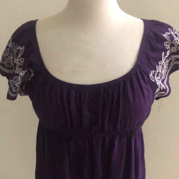 One Clothing - Off the Shoulder Embroidered Mini Dress - Size Medium - Picture 2 of 5